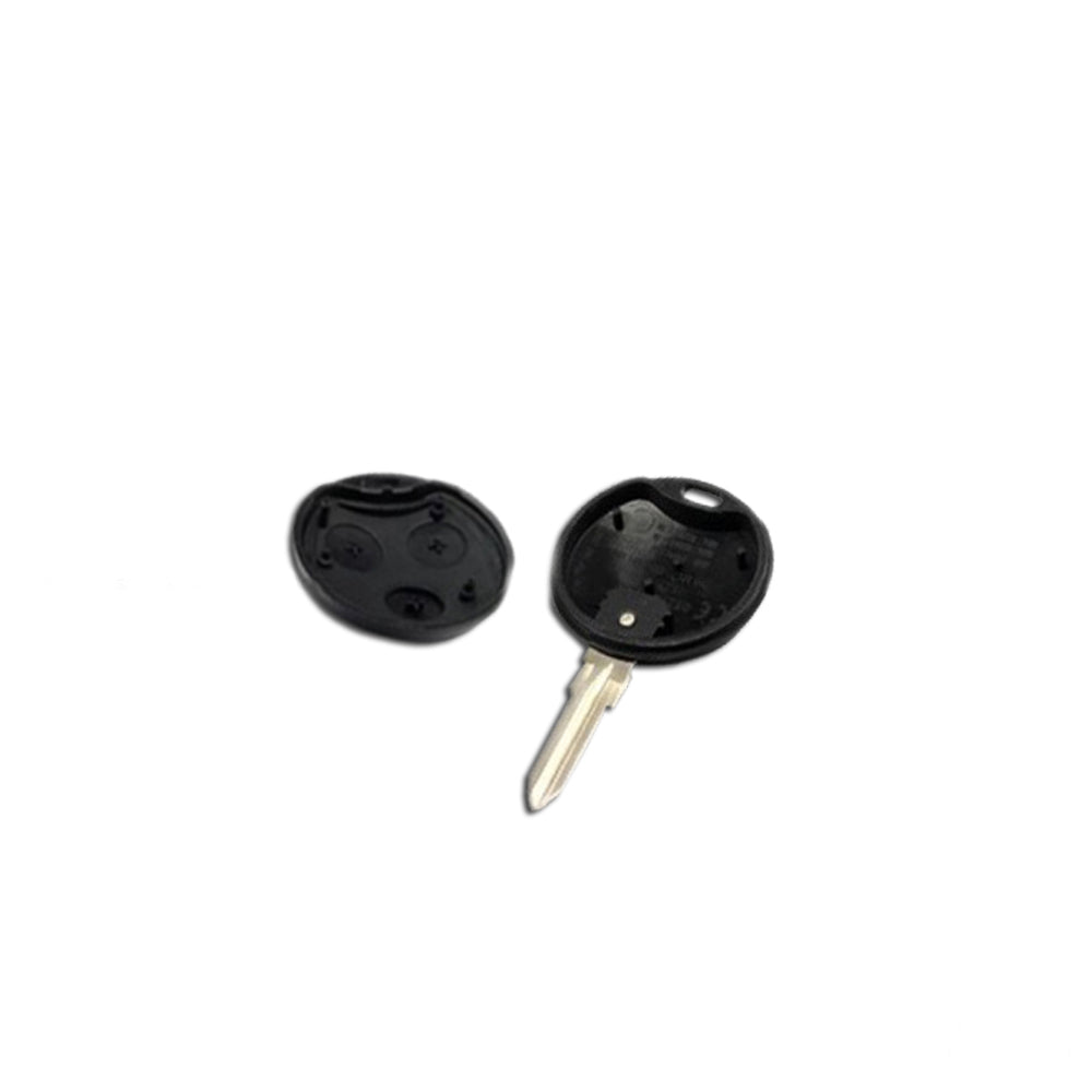 Guscio Scocca Cover Chiave Telecomando 3 Tasti Ricambio Compatibile Per Smart Fortwo 450 Coupe Chiave Completa di Guscio e Lama