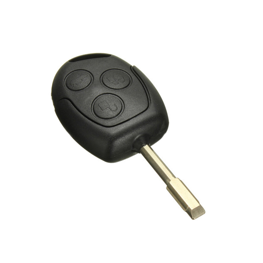 Chiave Guscio Scocca e Lama Telecomando 3 Tasti Compatibile con Ford Fiesta Focus Mondeo Ka Transit