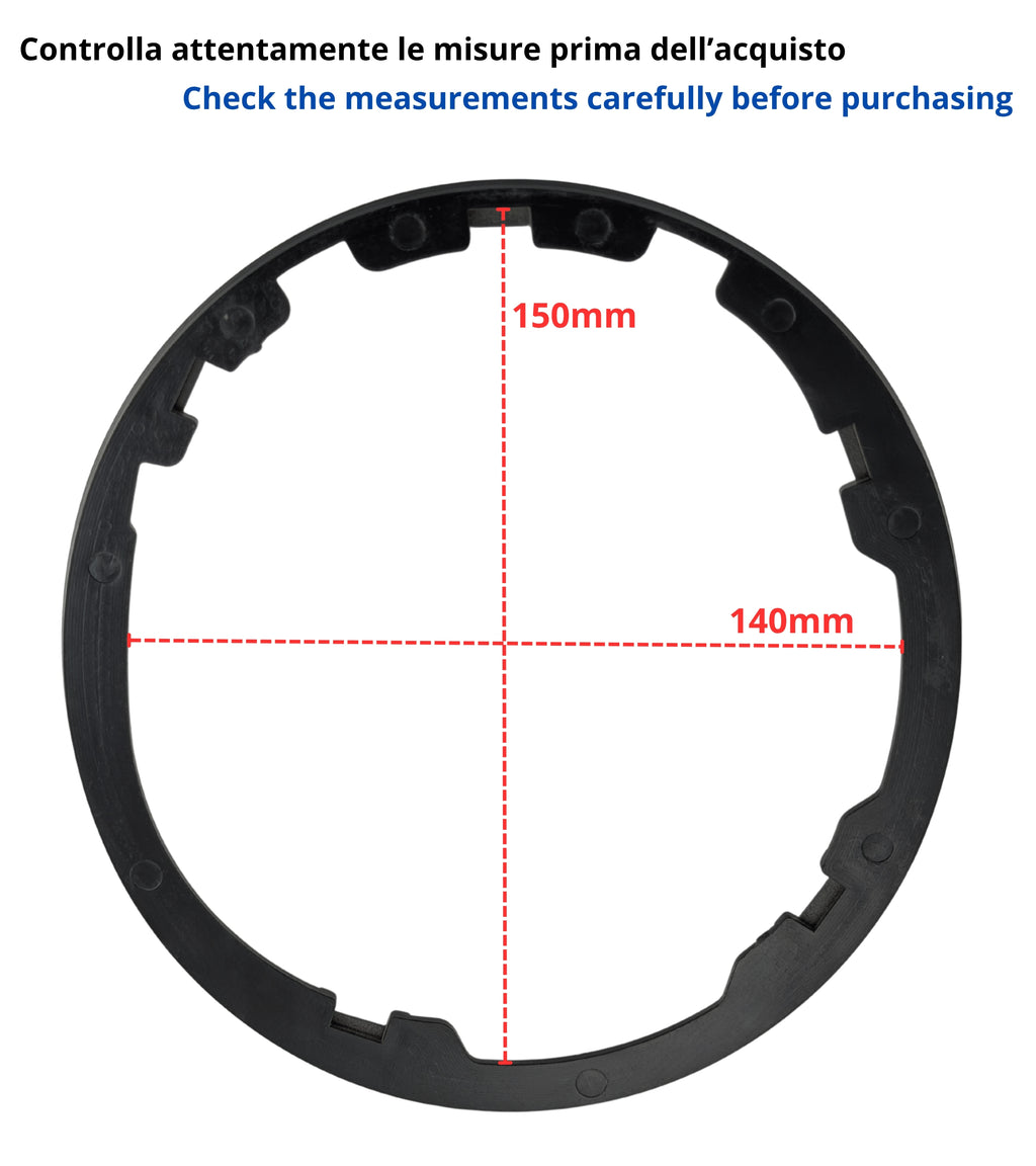Cornice Esterna per Cuffia Leva Cambio Nero Lucido Cromato Compatibile con Fiat 500 500C 312 dal 2007, Telaio Fissaggio Cuffia, Verifica Codici OEM