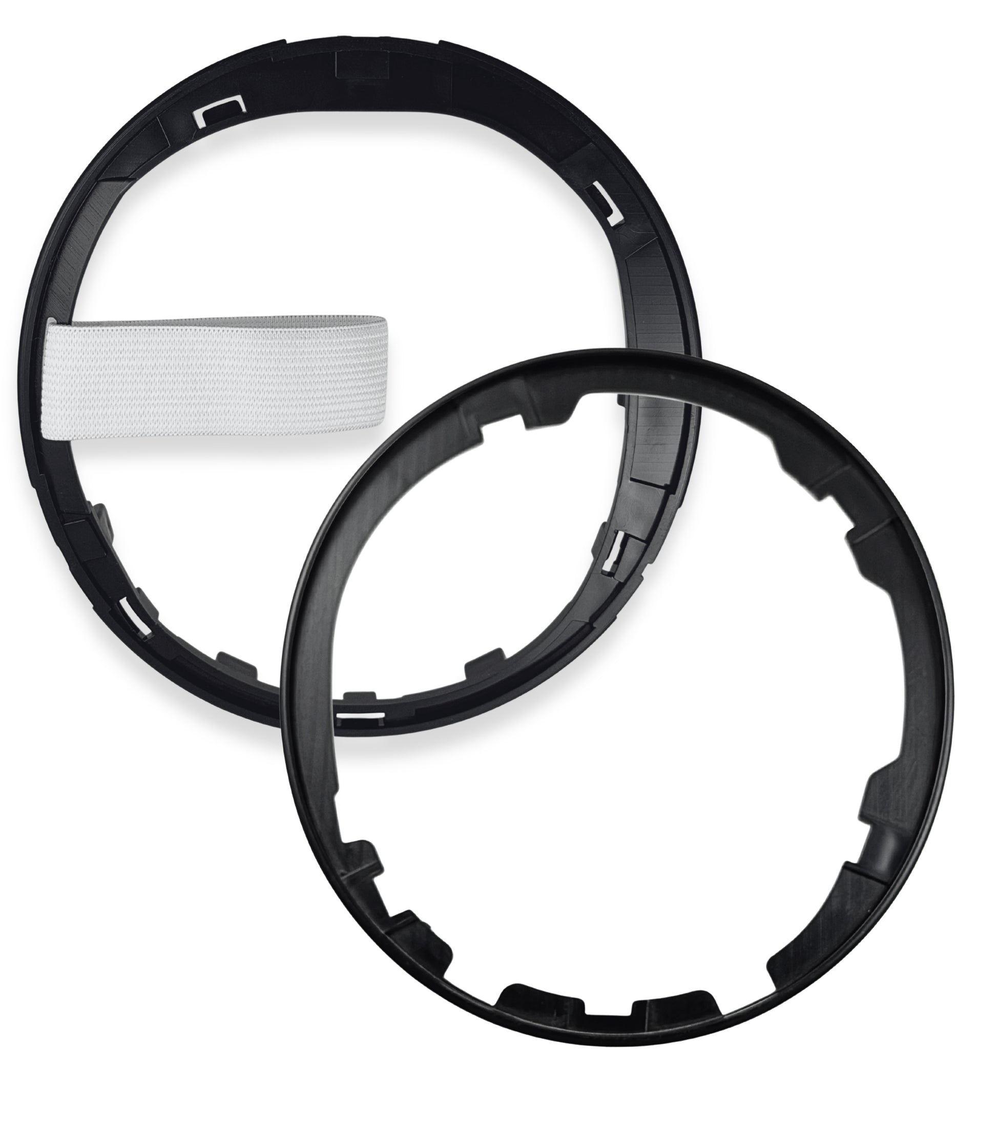Kit Cornice Leva Cambio Nero Lucido e Ghiera di ritenzione Compatibile con Fiat 500 312, 500C dal 2007, per OEM 50295851, 50295325, 55344016, 50293173