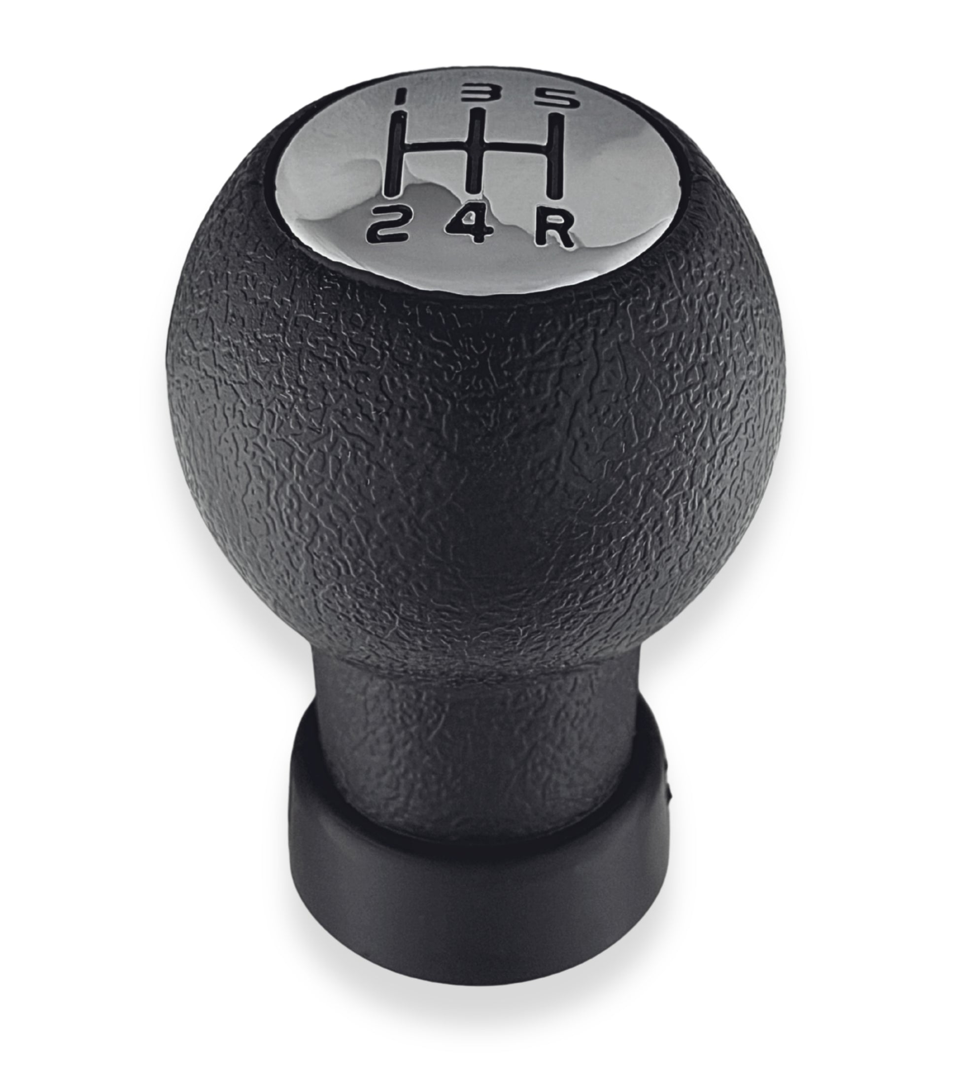 Pomello 5 Marce Compatibile con Suzuki Swift 2005-2010, Suzuki SX4 2007-2013, Suzuki ALTO 2009-2014, per Leva Cambio D, con Placca Lucida