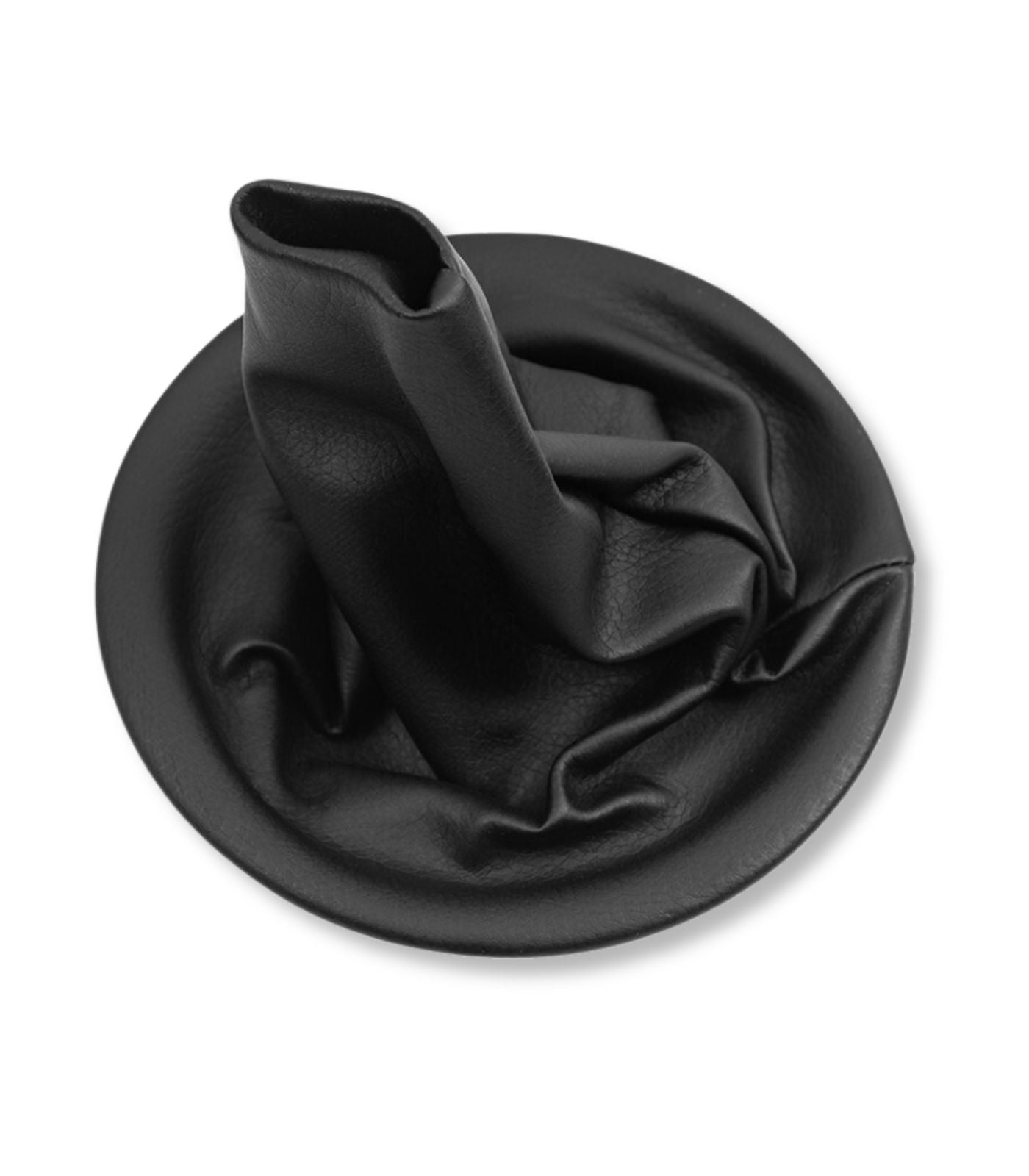 Set of Black Leatherette Boot with Retention Ring for Gear Lever Compatible with Citroen Berlingo III from 2008 Peugeot Partner from 2008