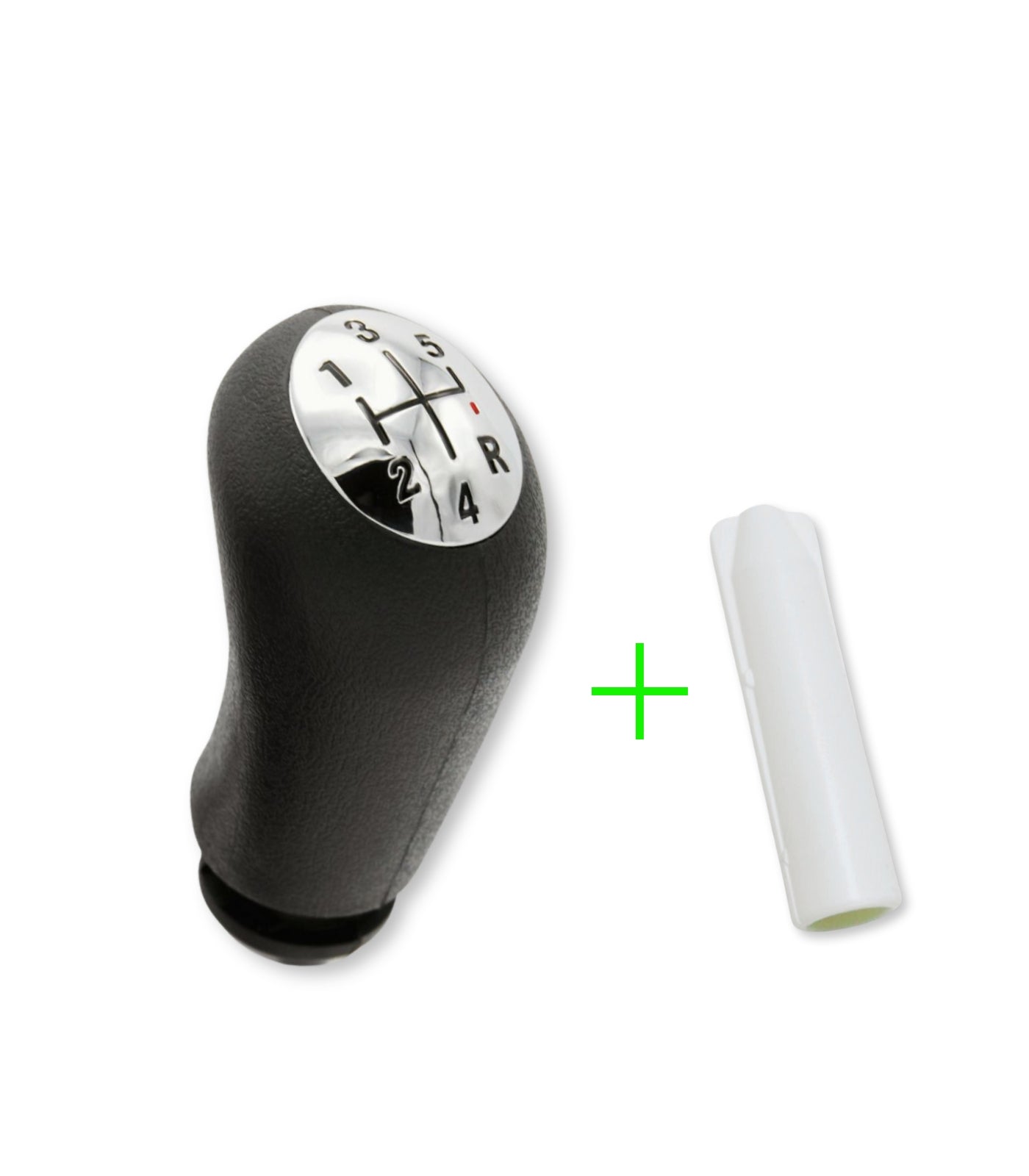 Pomello Compatibile con Renault Megane Scenic Clio Kangoo + Adattatore in plastica