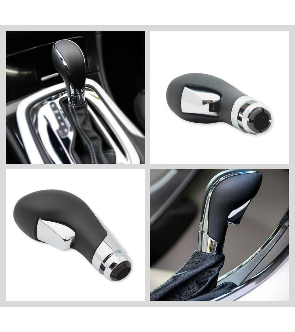 Automatic Gear Shift Knob For Opel Insignia Meriva Zafira Grey Black