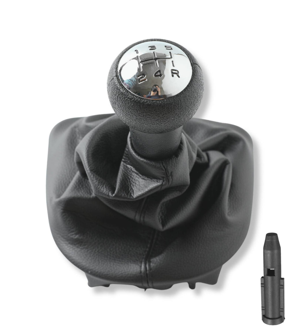 Set Knob Cap Frame and Adapter Compatible with Peugeot 207