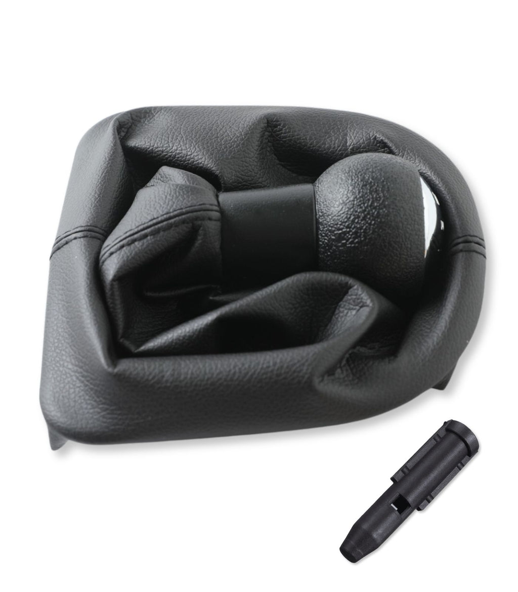 Set Knob Cap Frame and Adapter Compatible with Peugeot 207