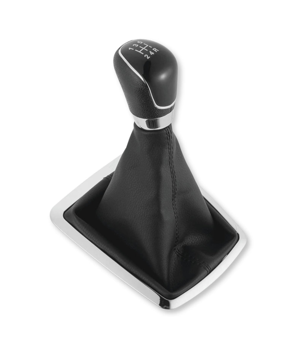 5 Speed ​​Gear Knob and Gaiter Set Compatible with Ford Focus MK2 MKII 2008-2014 with Big Frame