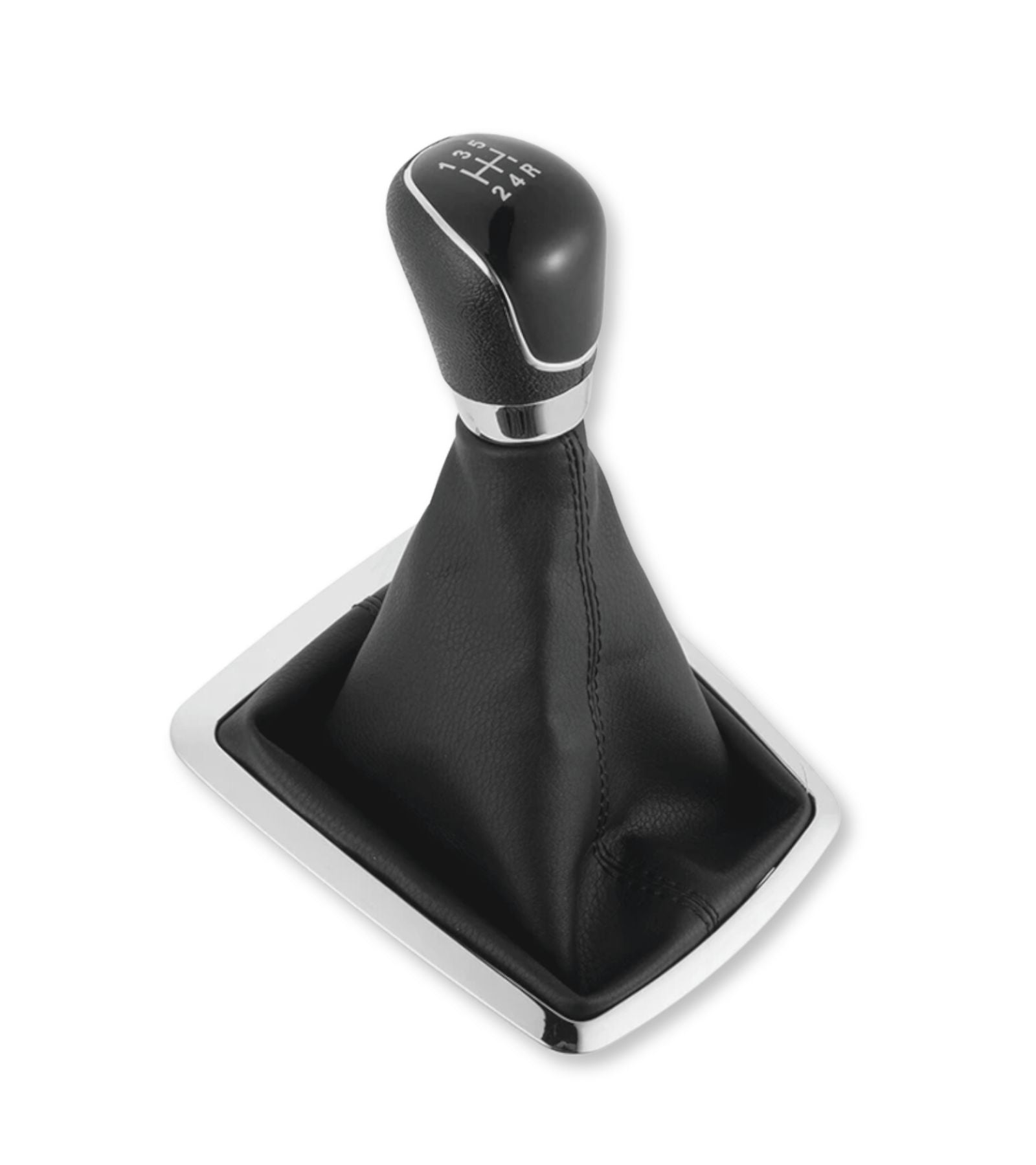 5 Speed ​​Gear Knob and Gaiter Set Compatible with Ford Focus MK2 MKII 2008-2014 with Big Frame