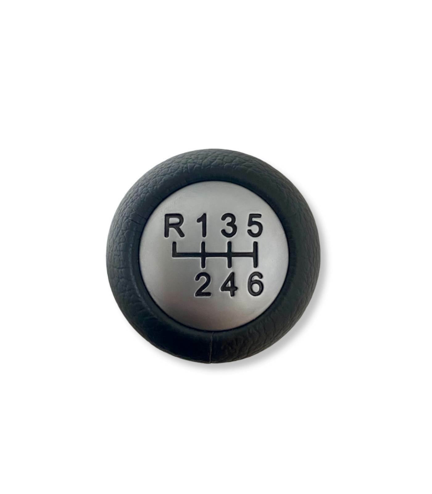 6 SPEED GEAR KNOB COMPATIBLE WITH ALFA ROMEO 159 SPORTWAGON BRERA BLACK