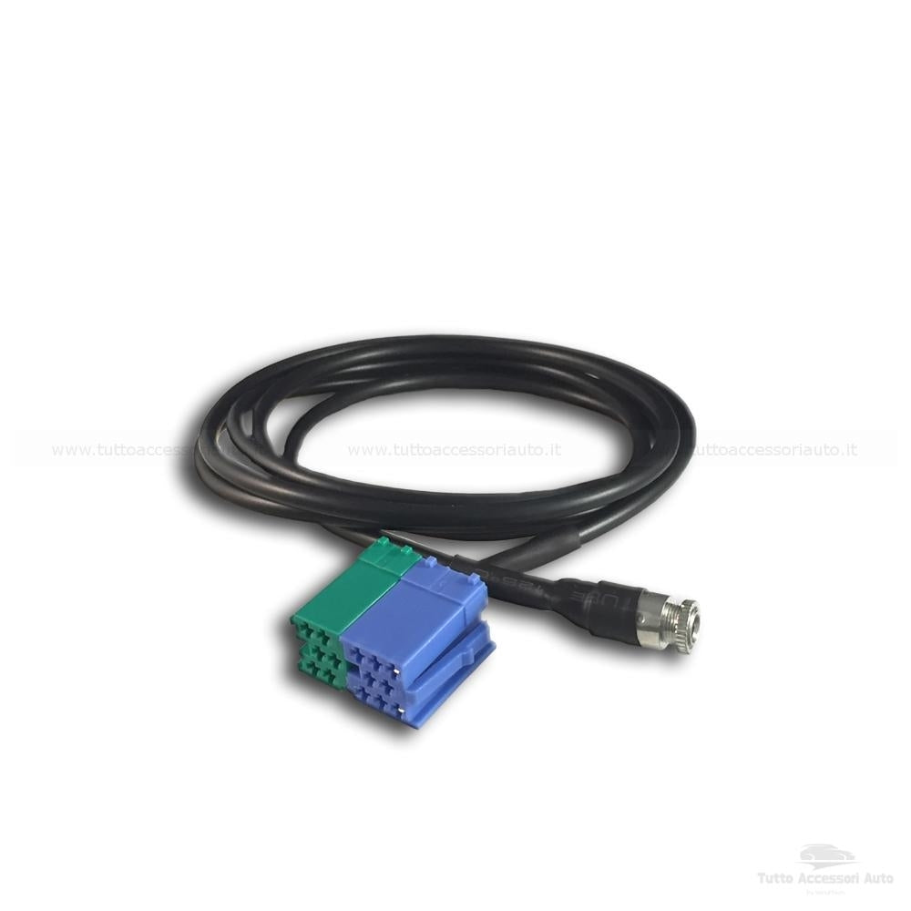 FEMALE JACK AUX CABLE FOR FIAT BRAVO FROM 2007 VISTEON RADIO AUDIO INPUT MP3 SMARTPHONE LENGTH 150CM