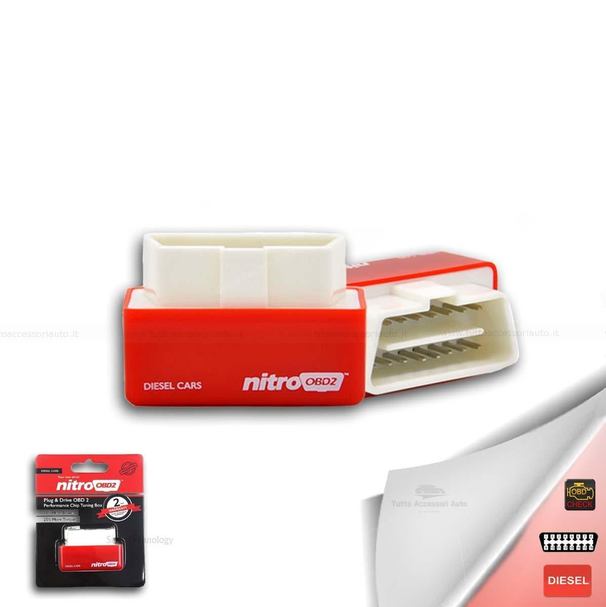 Diagnosi Auto Modulo Aggiuntivo Universale Obd2 Centralina Diesel Chip Tuning