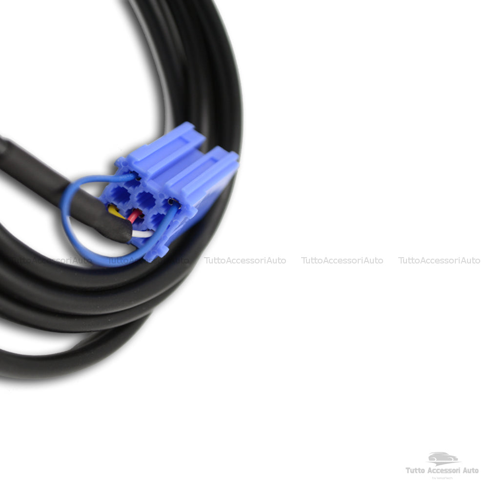 Aux cable for Delphi Bosch radio no source available compatible with Fiat 500 Grande Punto Evo Panda Female jack and jumper