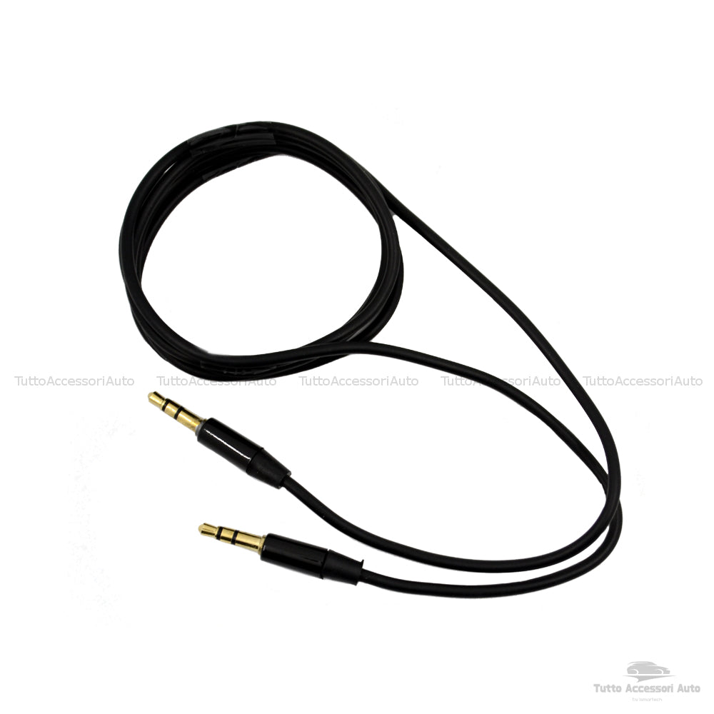 Cavo Aux Jack Femmina per Fiat Lancia Autoradio Delphi Grundig Bosch Scritta No Source Available No Blue&me + Kit Estrazione + Cavo Audio Jack Maschio