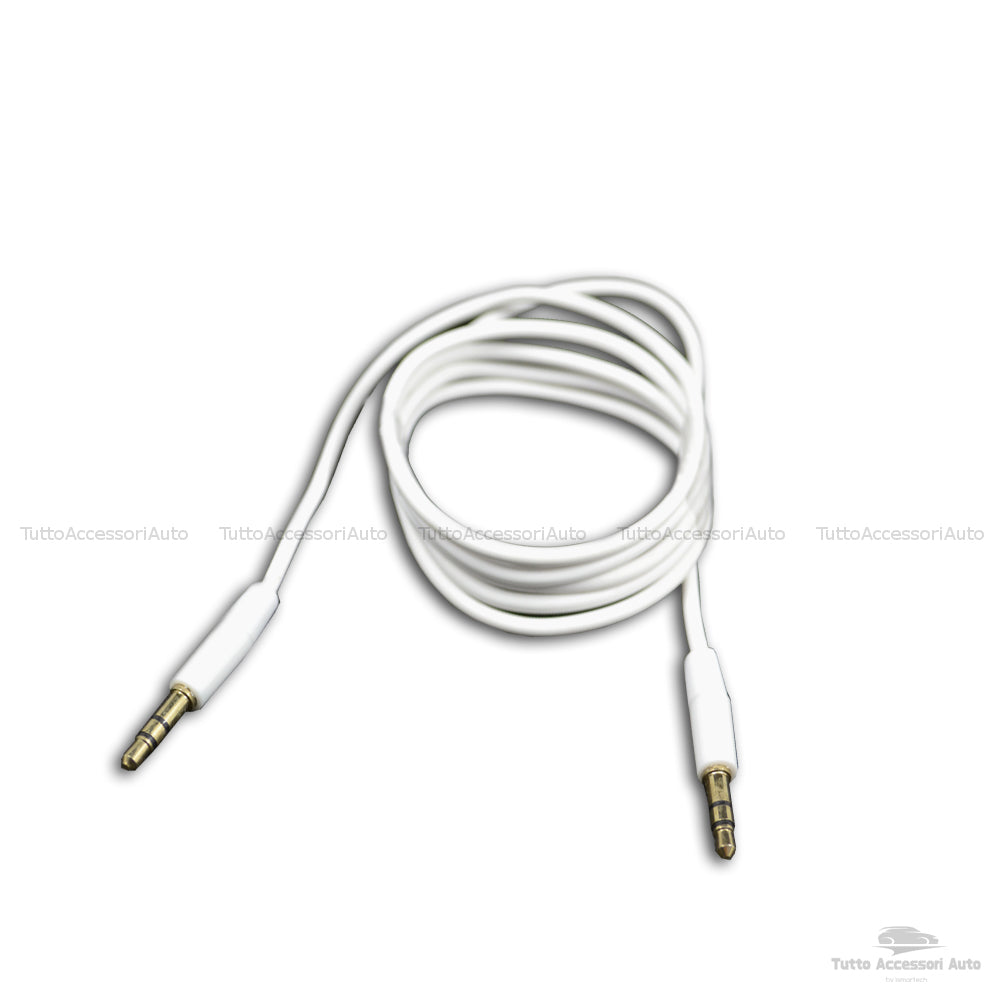 Aux Audio Cable In Female Jack For Mp3 Smartphone Iphone Car Fiat Lancia Car Radio Delphi Grundig Bosch With WritingNo Source Available No Blue&amp;Me + 3.5mm Male Jack Audio Cable