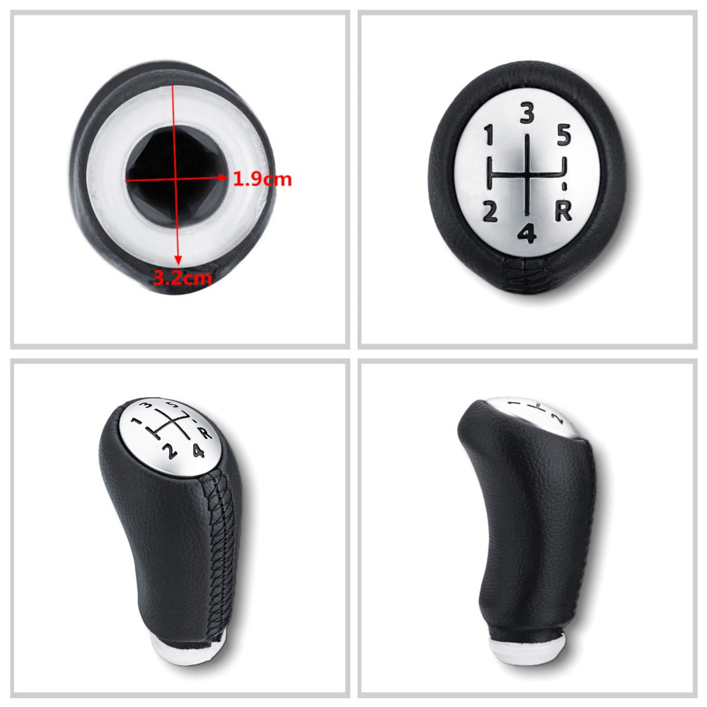 Pomello Leva Cambio Manuale 5 Marce Compatibile Con Renault Megane Clio Scenic