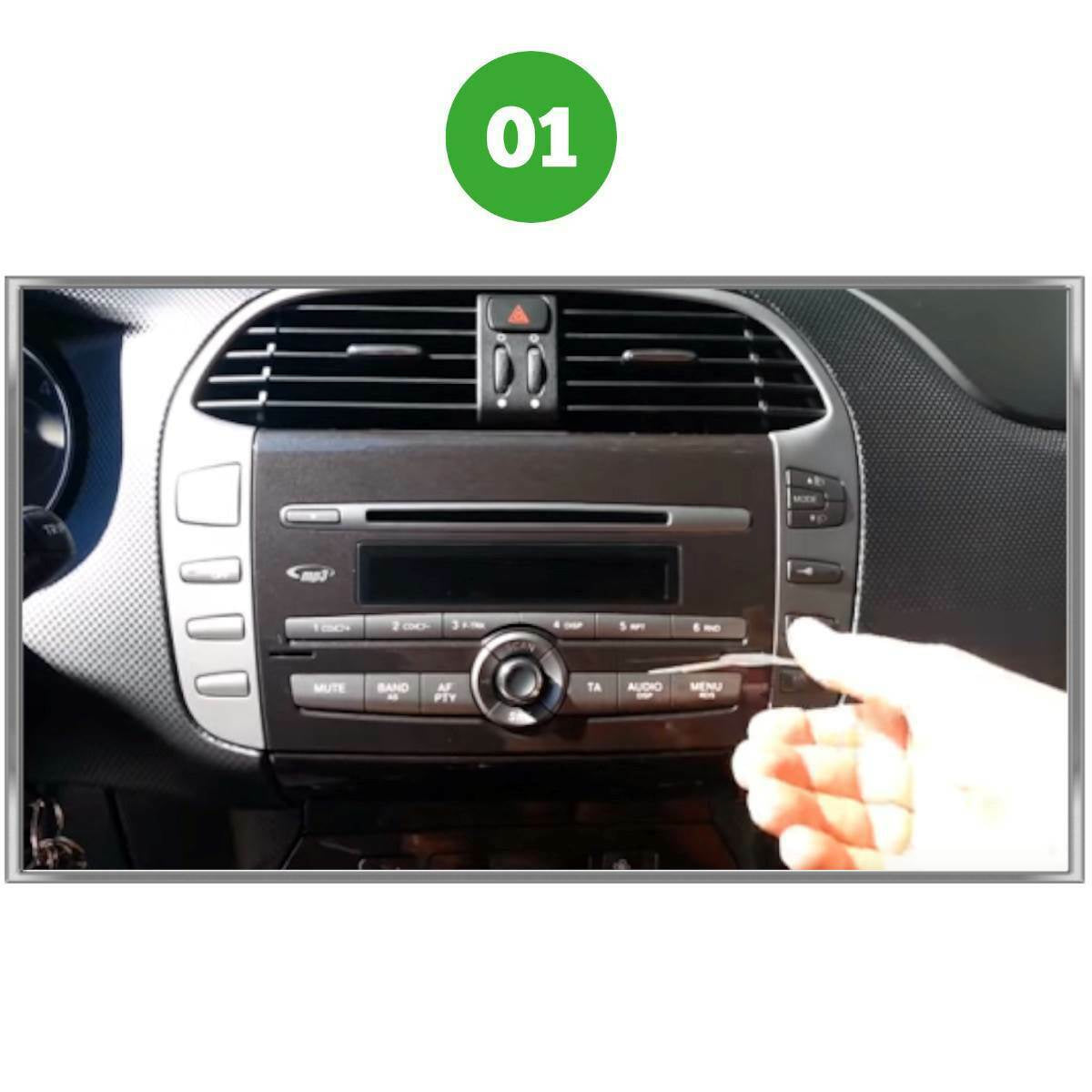 Extraction Kit Three Keys Car Radio Stereo Fiat Bravo Audi Volkswagen