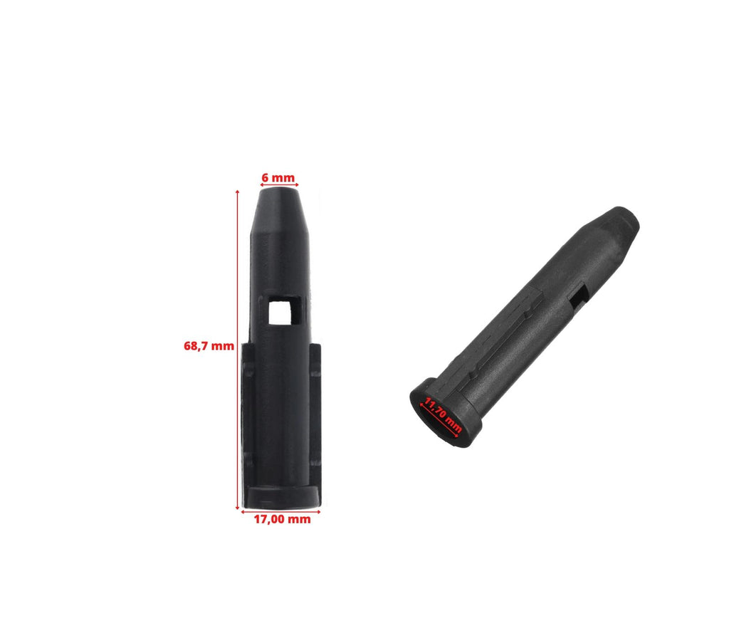 Plastic Cone Adapter for Gear Shift Knob Compatible with Peugeot 106 206 306 406 - 107 207 307 407 and Compatible with Citroen Saxo C1 C2 C3