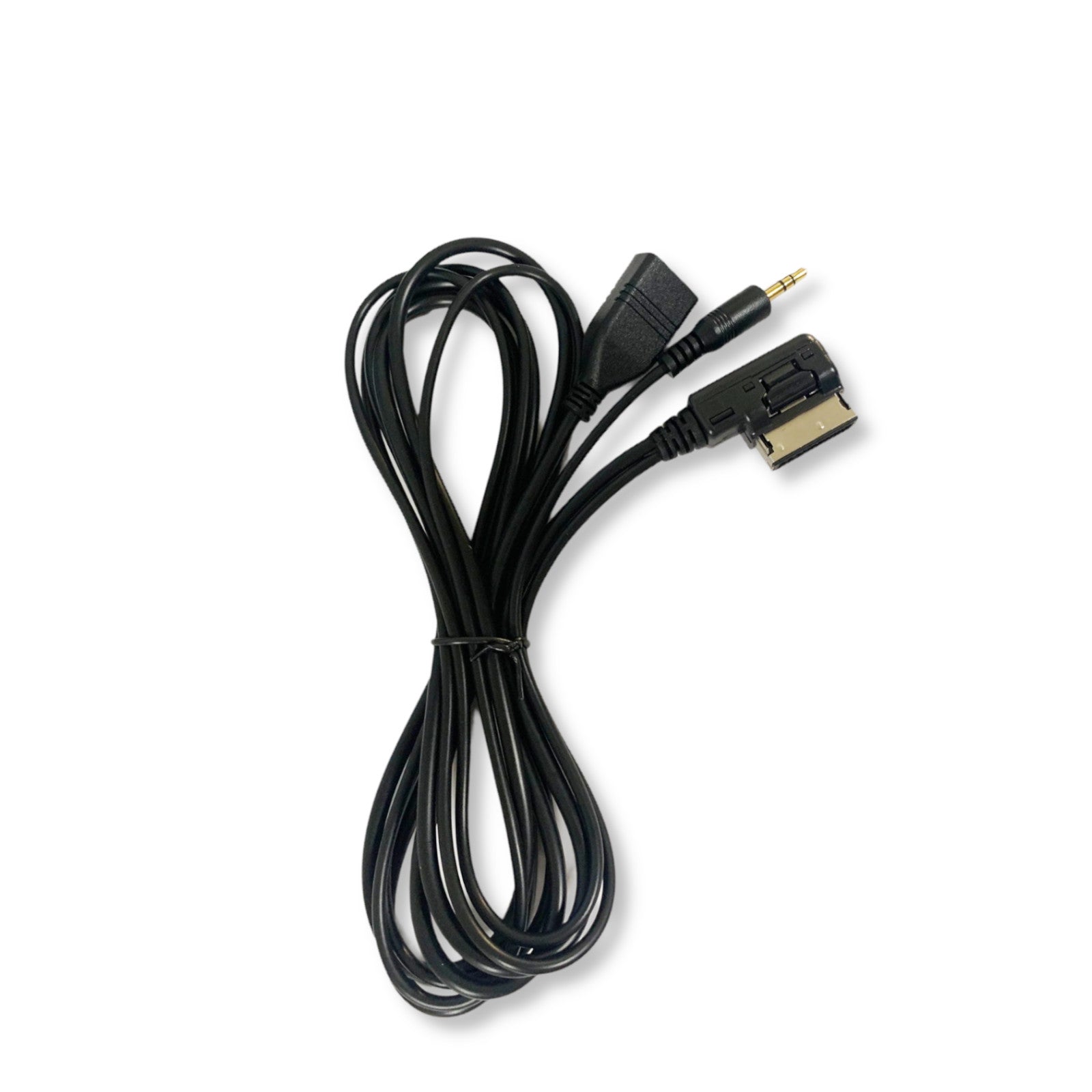 USB AUX CABLE AMI MMI AUDIO AUX COMPATIBLE WITH AUDI A3 A4 A5 VW GOLF PASSAT TOUAREG